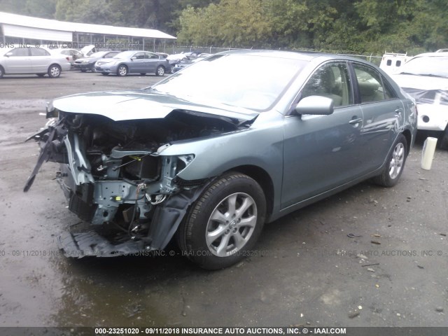 4T1BF3EK9BU637995 - 2011 TOYOTA CAMRY SE/LE/XLE ტალღისფერი ფოტო 2