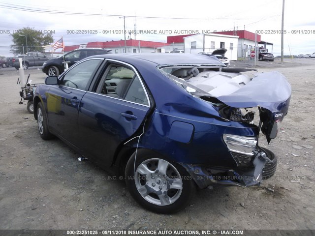 4T1BE46K07U172649 - 2007 TOYOTA CAMRY NEW GENERAT CE/LE/XLE/SE BLUE photo 3