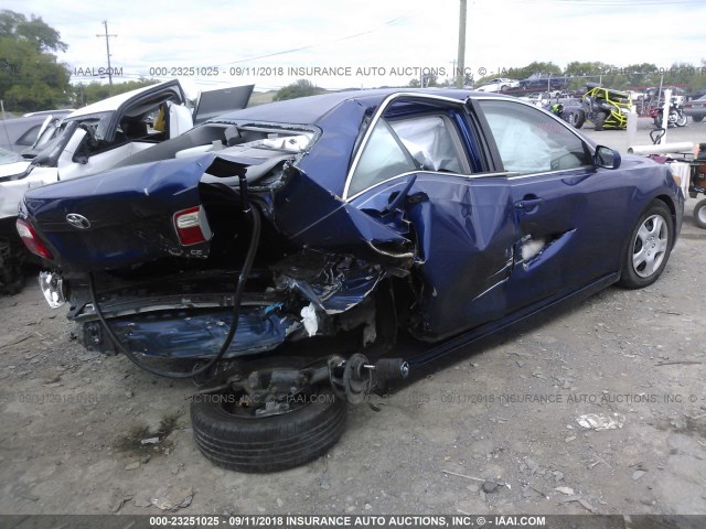 4T1BE46K07U172649 - 2007 TOYOTA CAMRY NEW GENERAT CE/LE/XLE/SE BLUE photo 4