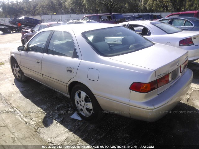 4T1BG22K71U080711 - 2001 TOYOTA CAMRY CE/LE/XLE 棕色 照片 3