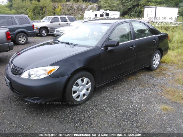 4T1BE32K42U083448 - 2002 TOYOTA CAMRY LE/XLE/SE Қара фото 2