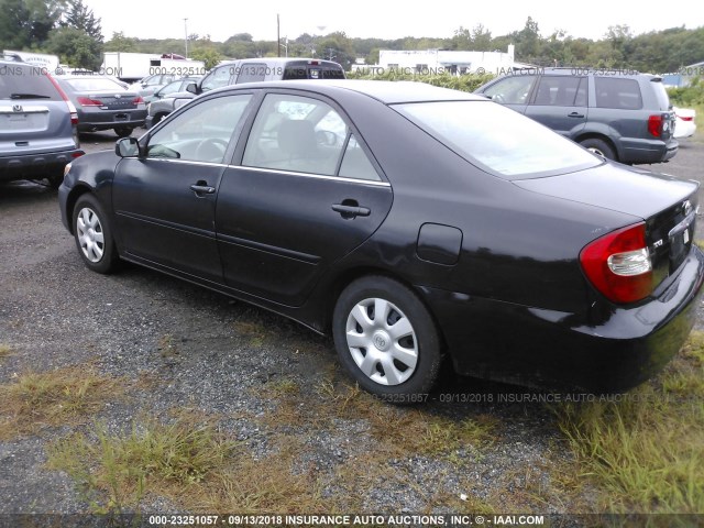 4T1BE32K42U083448 - 2002 TOYOTA CAMRY LE/XLE/SE Қара фото 3