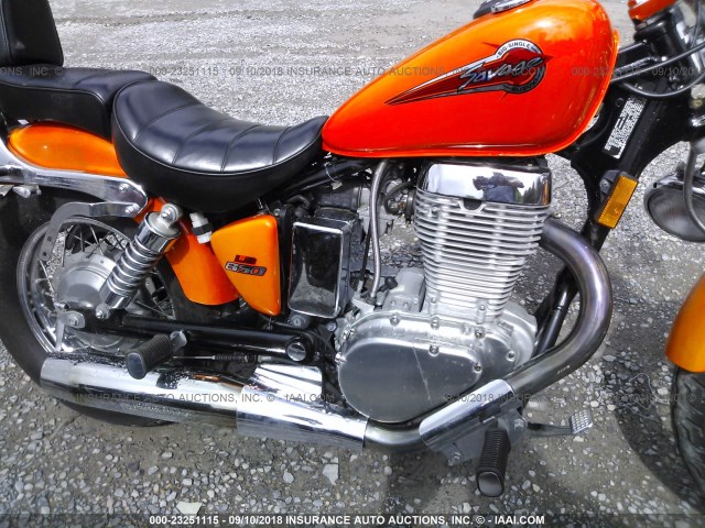 JS1NP41A9W2101254 - 1998 SUZUKI LS650 P ORANGE photo 8