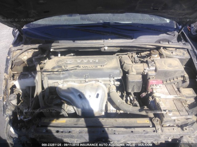 JTKDE3B70A0311971 - 2010 TOYOTA SCION TC 灰色 照片 10