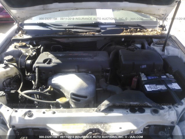 4T1BE32K25U560463 - 2005 TOYOTA CAMRY LE/XLE/SE Ақ фото 10