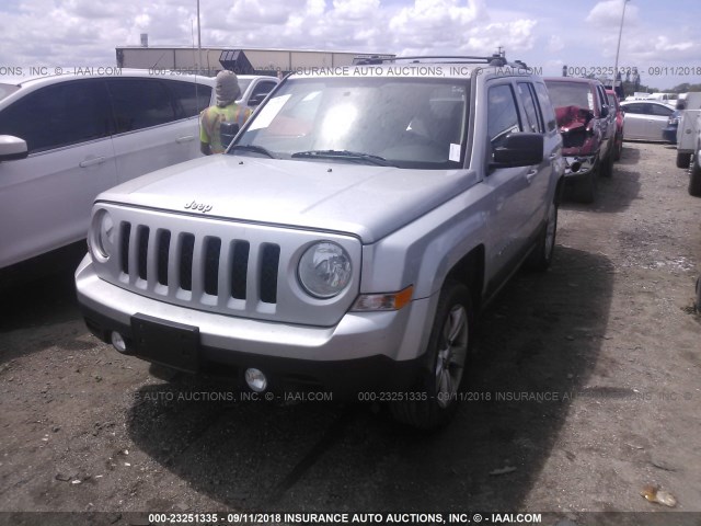 1C4NJRCB5CD537433 - 2012 JEEP PATRIOT LIMITED SILVER photo 6