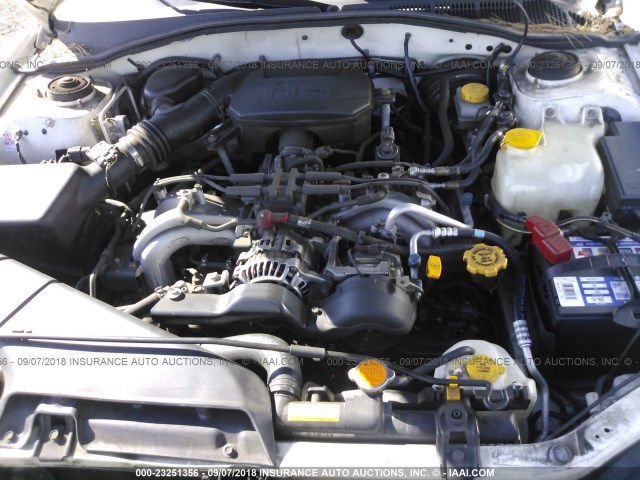 4S3BH675247608556 - 2004 SUBARU LEGACY OUTBACK AWP 白色 照片 10