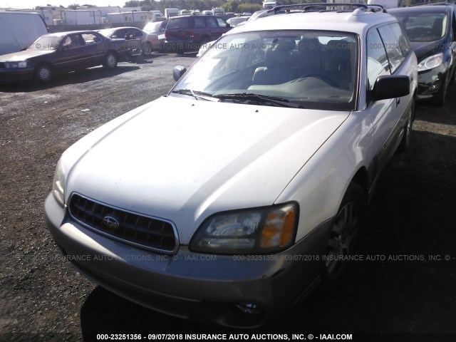 4S3BH675247608556 - 2004 SUBARU LEGACY OUTBACK AWP 白色 照片 2