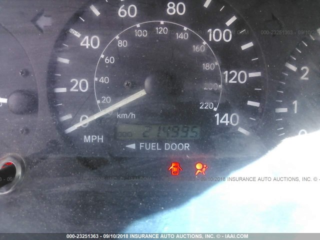 4T1BG22K61U815467 - 2001 TOYOTA CAMRY CE/LE/XLE 银色 照片 7