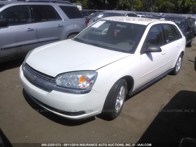 1G1ZT628X5F289499 - 2005 CHEVROLET MALIBU MAXX LS 白色 照片 2