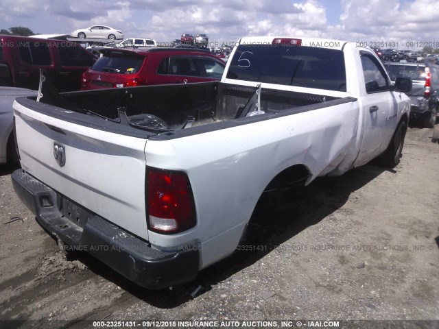 3C6JD6DK3CG124567 - 2012 DODGE RAM 1500 ST WHITE photo 6