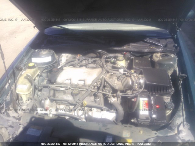 1G1NE52M7W6193718 - 1998 CHEVROLET MALIBU LS Жасыл фото 10