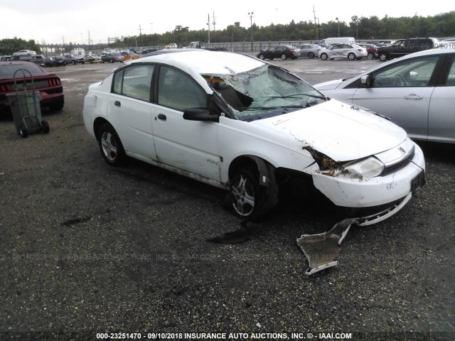 1G8AG52F54Z215237 - 2004 SATURN ION LEVEL 1 WHITE photo 1