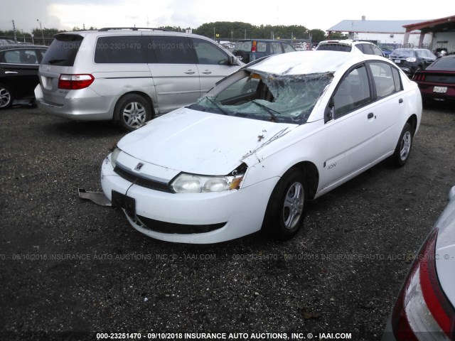 1G8AG52F54Z215237 - 2004 SATURN ION LEVEL 1 WHITE photo 2