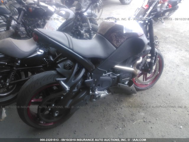 4MZKX02D893200944 - 2009 BUELL LIGHTNING XB9SX CITY YX BURGUNDY photo 4