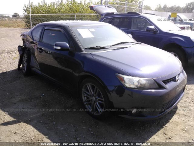 JTKJF5C71B3017554 - 2011 TOYOTA SCION TC 蓝色 照片 1