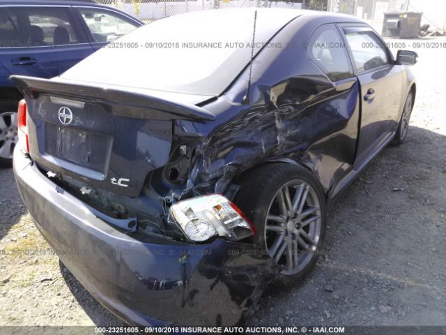 JTKJF5C71B3017554 - 2011 TOYOTA SCION TC 蓝色 照片 6