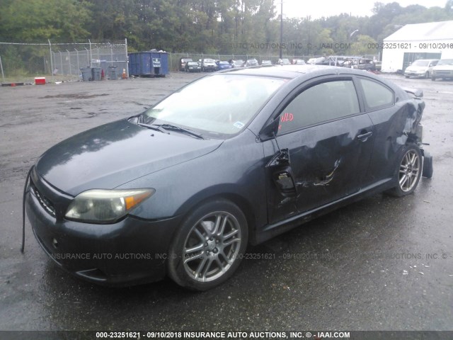 JTKDE177470149185 - 2007 TOYOTA SCION TC 灰色 照片 2