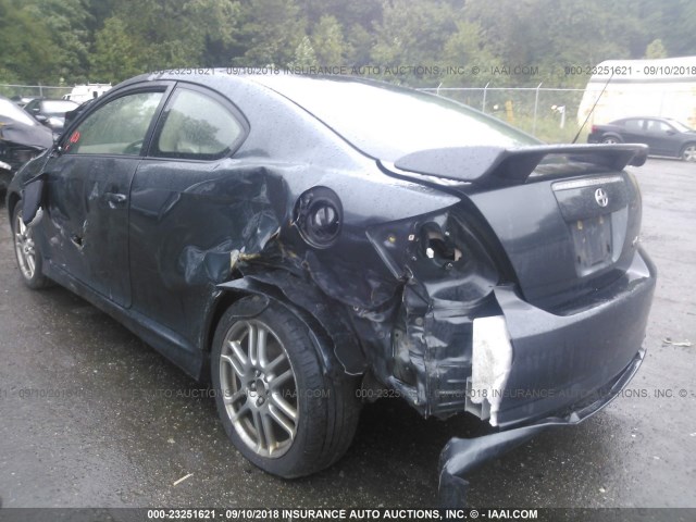JTKDE177470149185 - 2007 TOYOTA SCION TC 灰色 照片 6