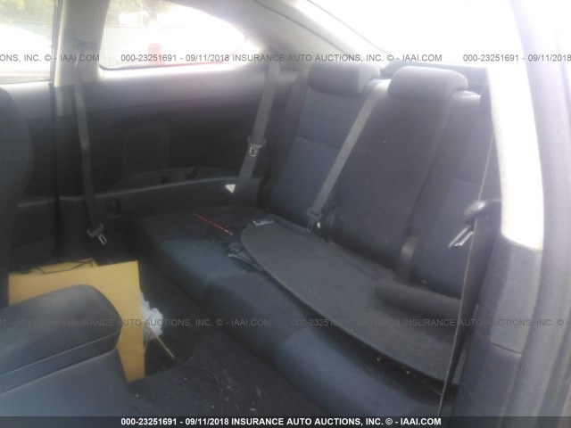 JTKDE177260102297 - 2006 TOYOTA SCION TC 栗色 照片 8