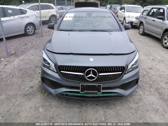 WDDSJ4GB6HN438952 - 2017 MERCEDES-BENZ CLA 250 4MATIC GRAY photo 6