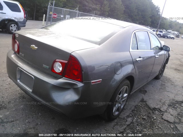 1G1ZA5E09AF191046 - 2010 CHEVROLET MALIBU LS 棕色 照片 4