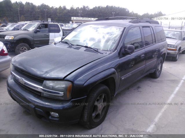 1GNES16SX46216415 - 2004 CHEVROLET TRAILBLAZER EXT LS/EXT LT GRAY photo 2