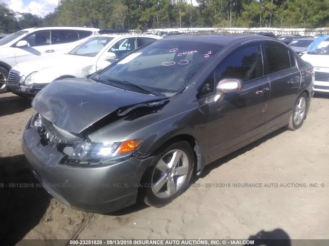 1HGFA169X8L037815 - 2008 HONDA CIVIC EXL 灰色 照片 2