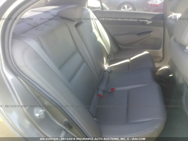 1HGFA169X8L037815 - 2008 HONDA CIVIC EXL 灰色 照片 8