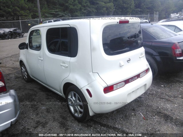 JN8AZ2KR4CT252388 - 2012 NISSAN CUBE S/SL/KROM WHITE photo 3