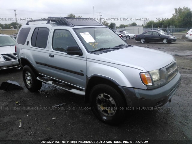 5N1ED28Y81C596311 - 2001 NISSAN XTERRA XE/SE SILVER photo 1