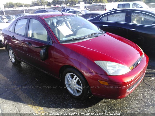 1FAFP34P33W302775 - 2003 FORD FOCUS SE/SE COMFORT/SE SPORT RED photo 1