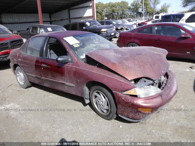 1G1JF5249W7144526 - 1998 CHEVROLET CAVALIER LS RED photo 1