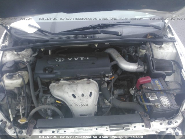 JTKDE177870180956 - 2007 TOYOTA SCION TC 白色 照片 10