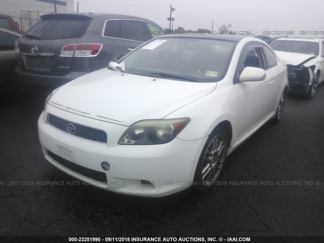 JTKDE177870180956 - 2007 TOYOTA SCION TC 白色 照片 2