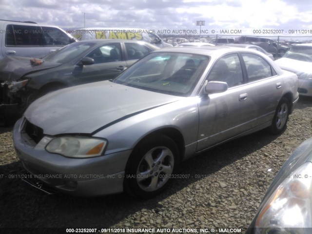 JM1TA221621725398 - 2002 MAZDA MILLENIA SILVER photo 2