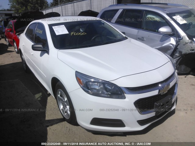 1G11A5SL8FF113361 - 2015 CHEVROLET MALIBU LS WHITE photo 1