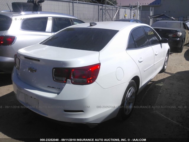 1G11A5SL8FF113361 - 2015 CHEVROLET MALIBU LS 白色 照片 4