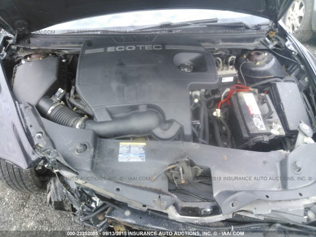 1G1ZH57B38F201977 - 2008 CHEVROLET MALIBU 1LT 黑色 照片 10