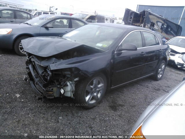 1G1ZH57B38F201977 - 2008 CHEVROLET MALIBU 1LT 黑色 照片 2