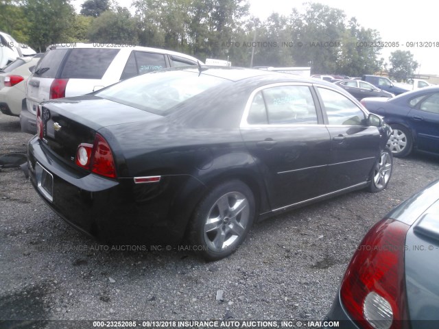 1G1ZH57B38F201977 - 2008 CHEVROLET MALIBU 1LT 黑色 照片 4