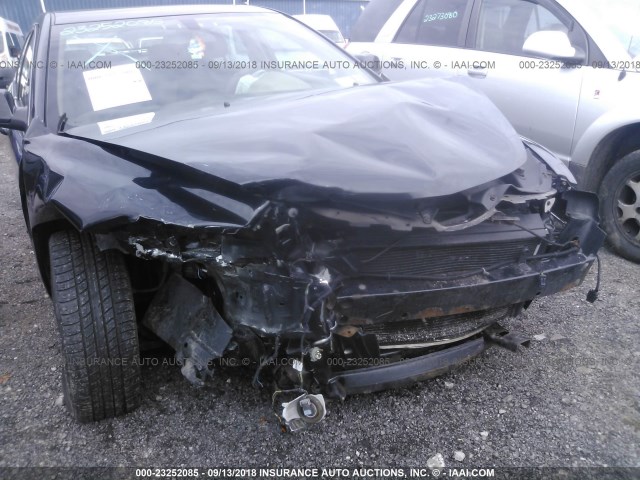 1G1ZH57B38F201977 - 2008 CHEVROLET MALIBU 1LT 黑色 照片 6