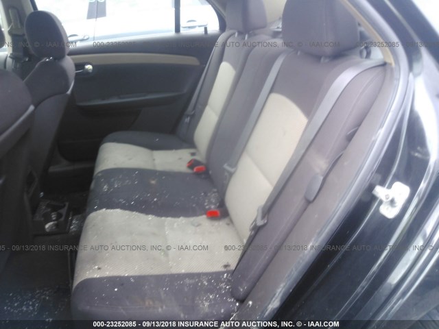 1G1ZH57B38F201977 - 2008 CHEVROLET MALIBU 1LT 黑色 照片 8