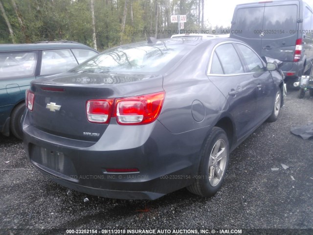 1G11B5SA1DF143553 - 2013 CHEVROLET MALIBU LS 灰色 照片 4