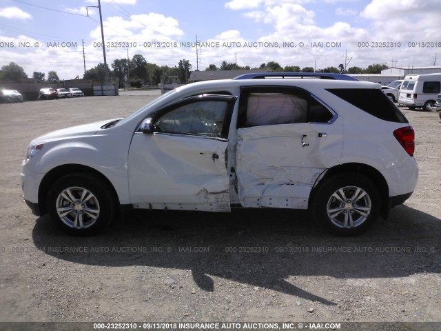 2GNFLGEK7C6283391 - 2012 CHEVROLET EQUINOX LTZ WHITE photo 6