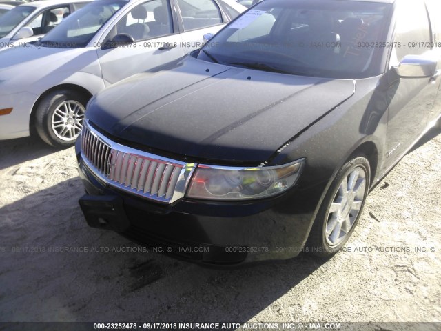 3LNHM26166R615630 - 2006 LINCOLN ZEPHYR 黑色 照片 6