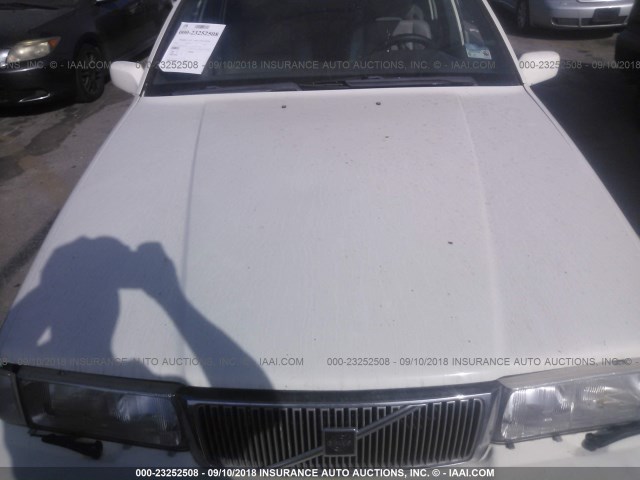 YV1KS960XT1097683 - 1996 VOLVO 960 WHITE photo 6