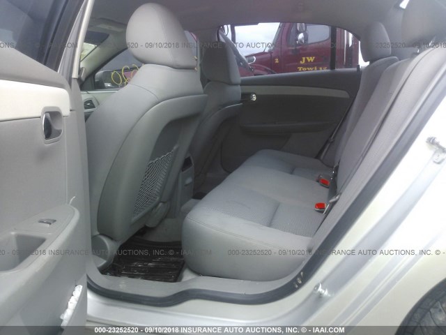 1G1ZB5E08CF357234 - 2012 CHEVROLET MALIBU LS 银色 照片 8
