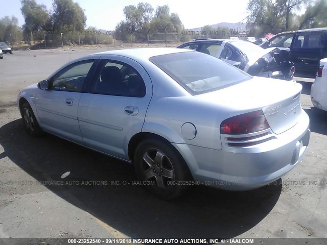 1B3EL46X82N178724 - 2002 DODGE STRATUS SE PLUS Light Blue photo 3