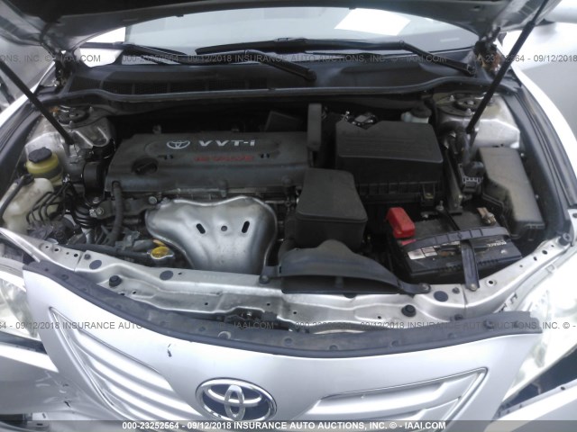 4T1BE46K69U388167 - 2009 TOYOTA CAMRY SE/LE/XLE ნაცრისფერი ფოტო 10